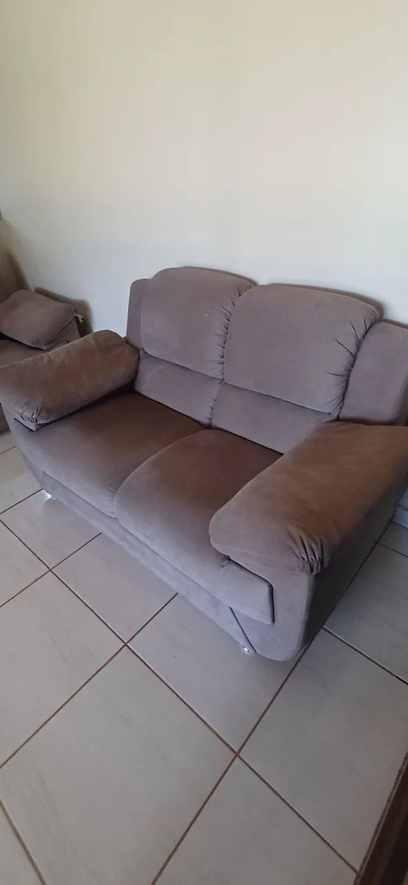 Sofa Cinza(Muito novo) - Foto 4