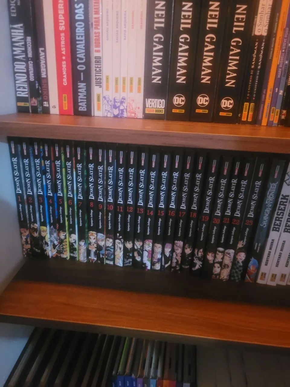 Coleção completa de Demon Slayer.