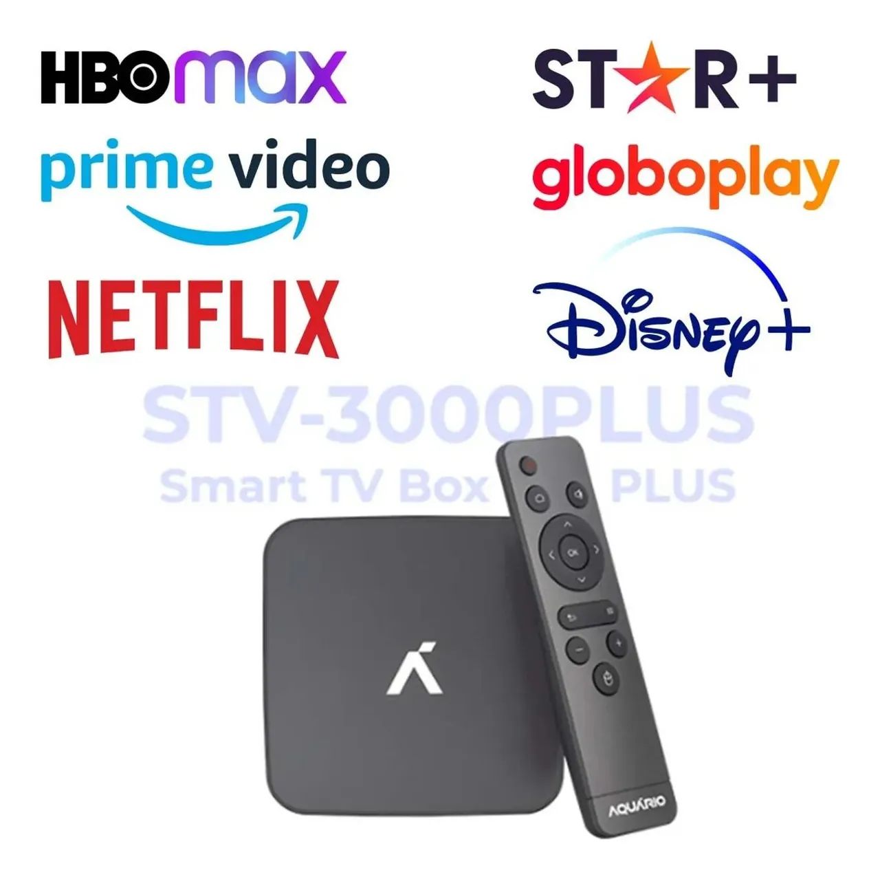Smart TV BOX Aquario 4K WiFi - Netflix, Disney tv antiga vira smart - Foto 6