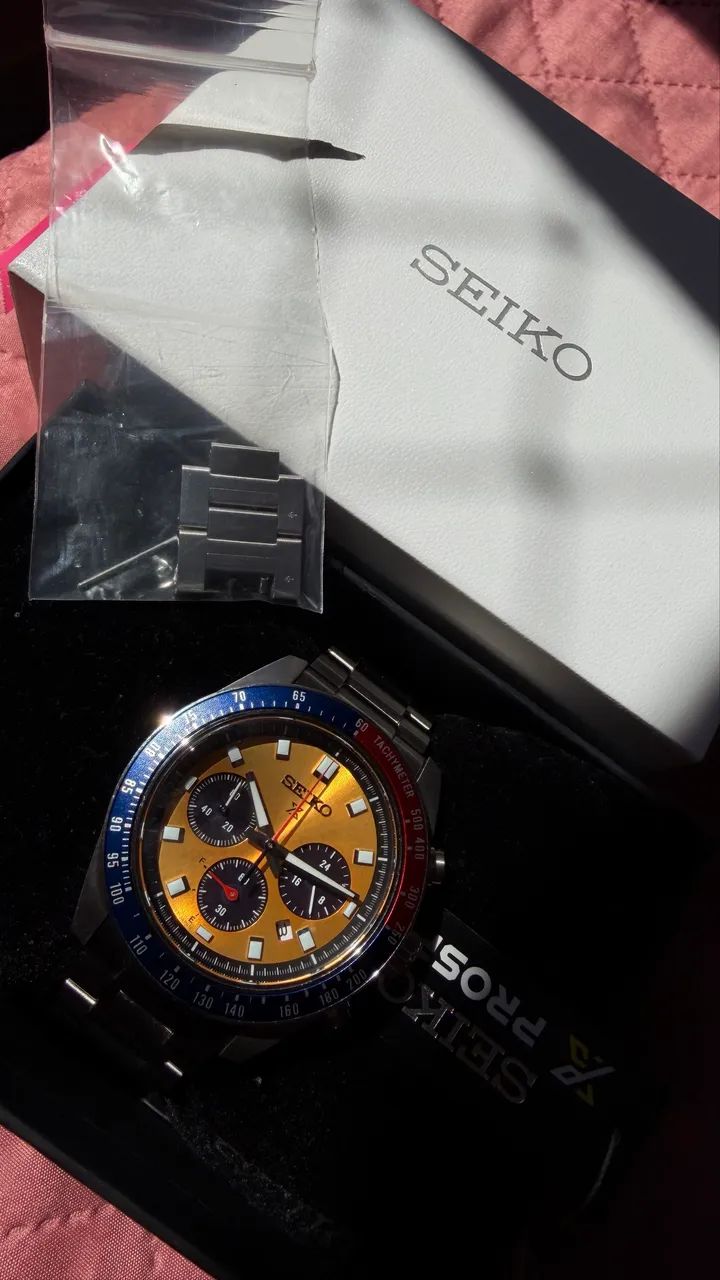 Seiko Prospex  Speedtimer Pogue SSC947 Solar 100m - Foto 5
