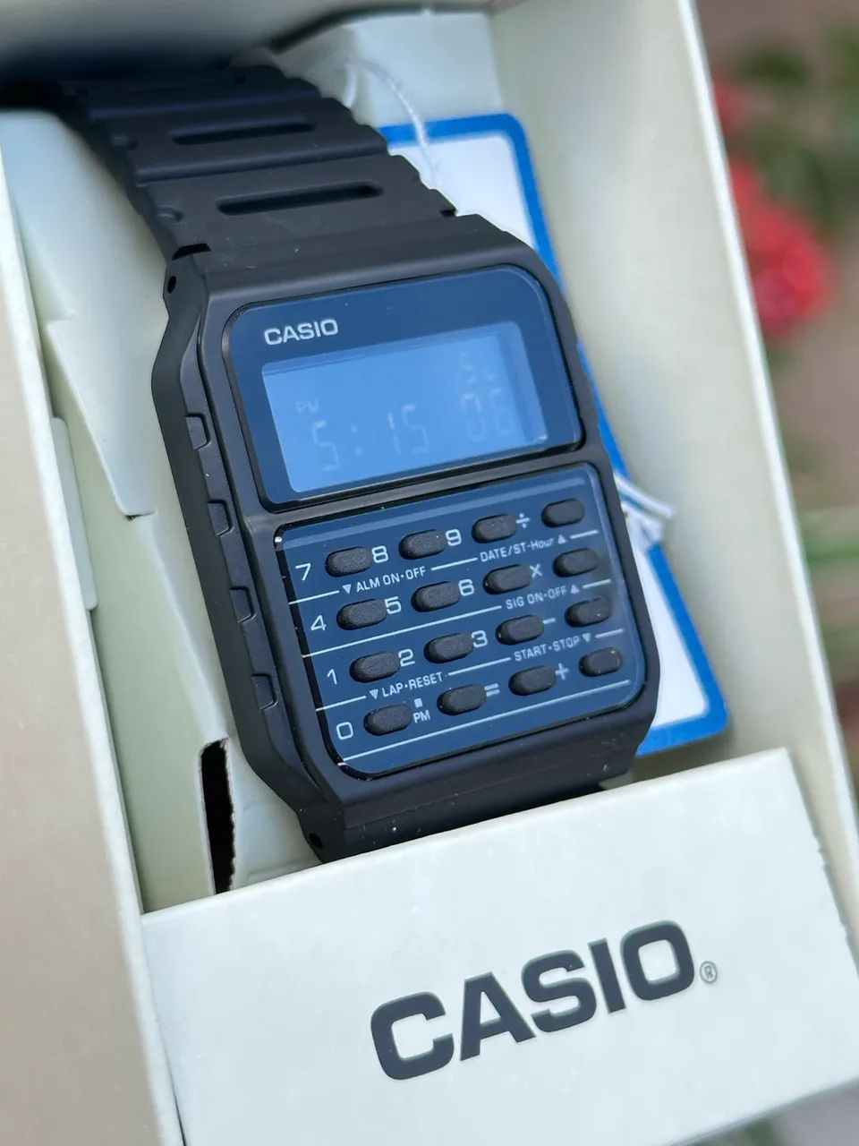 Relógio Casio Calculadora CA-53WF novo - Foto 2