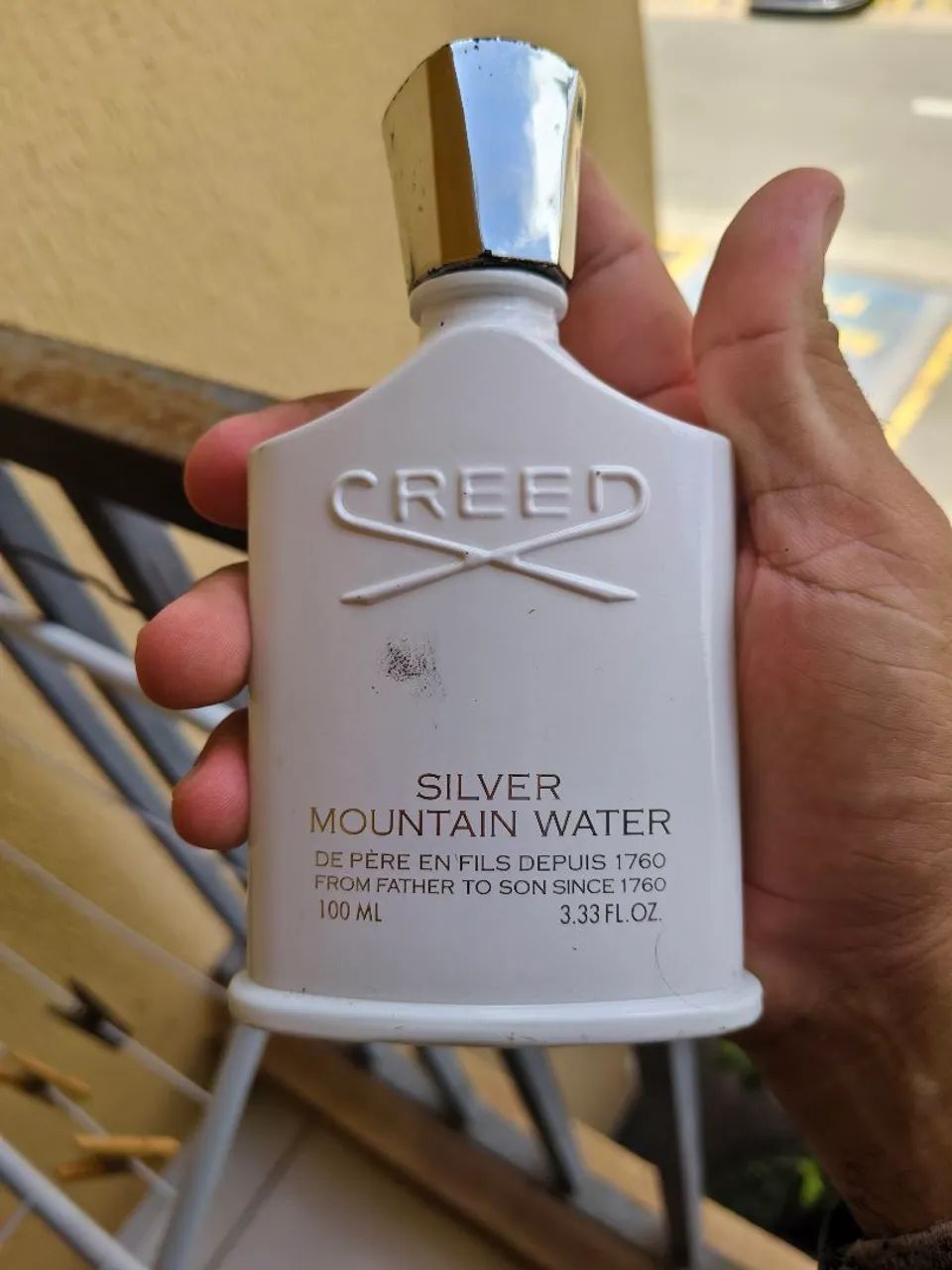 Perfume creed silver mountain water