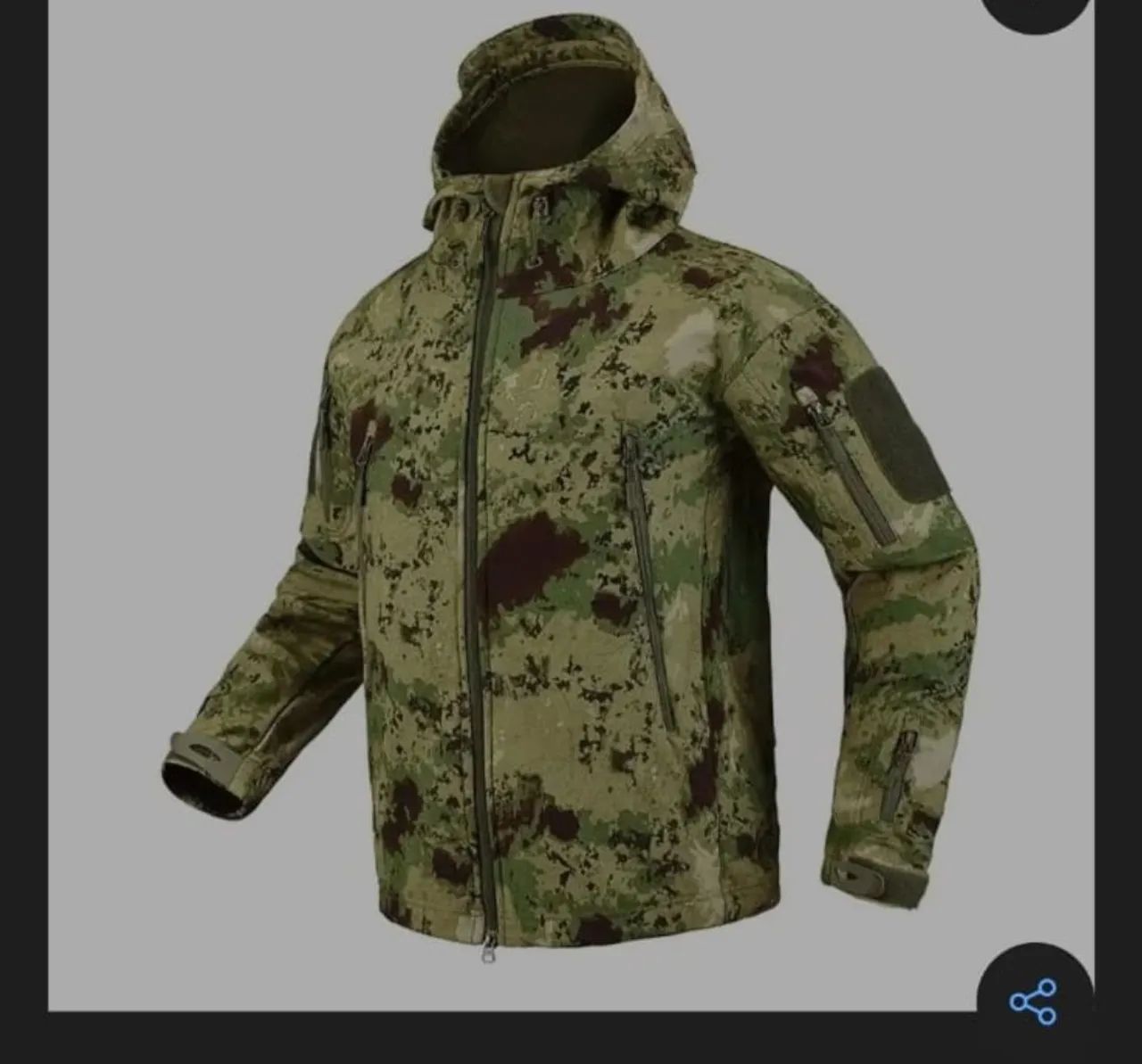 JAQUETA CAMUFLADA TÁTICA