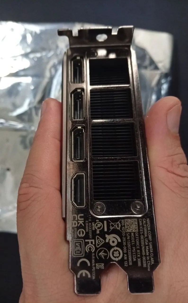 RTX 3080 founders impecável. - Foto 3
