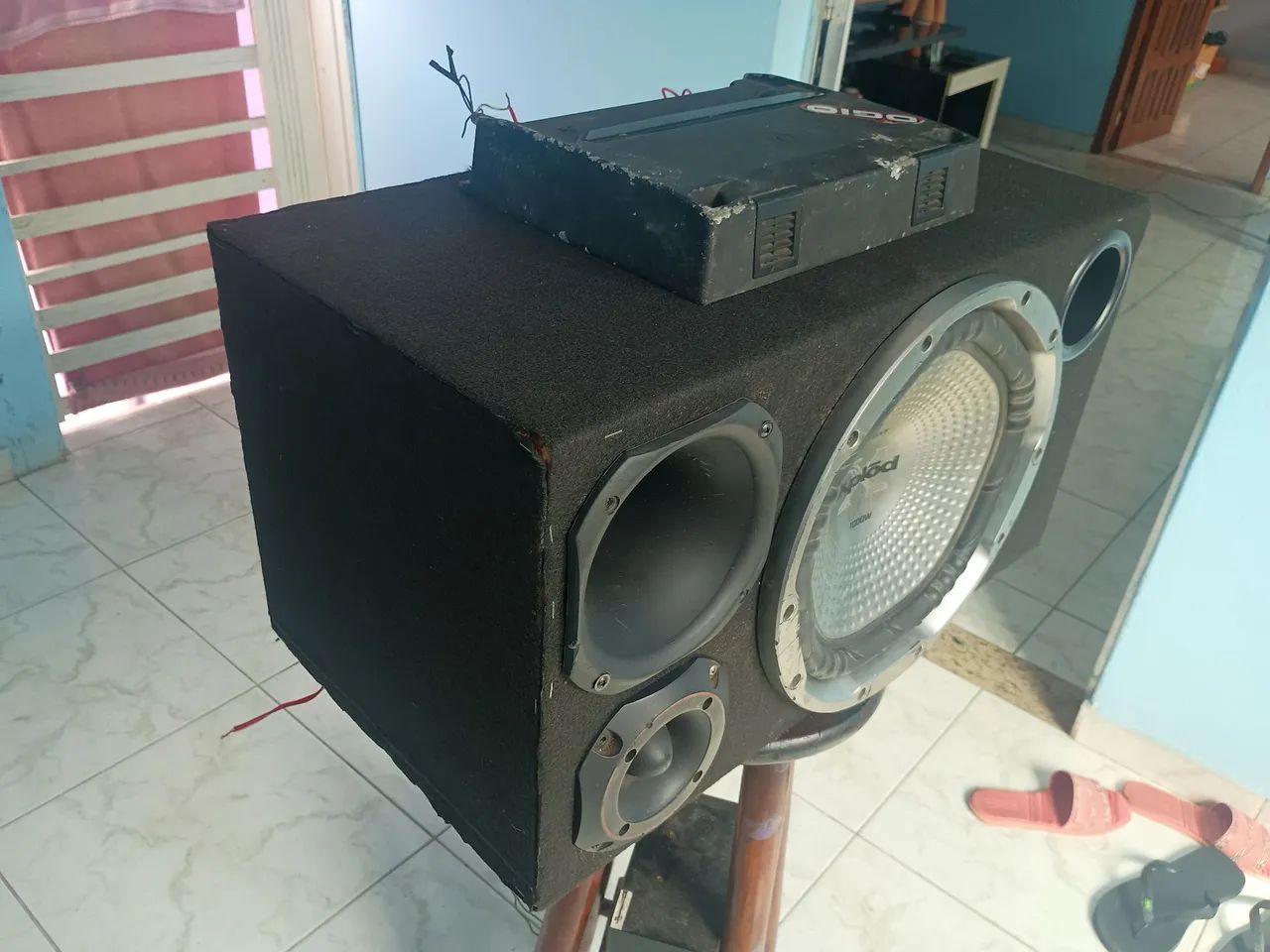 Vendo caixa trio 12 polegadas  - Foto 2