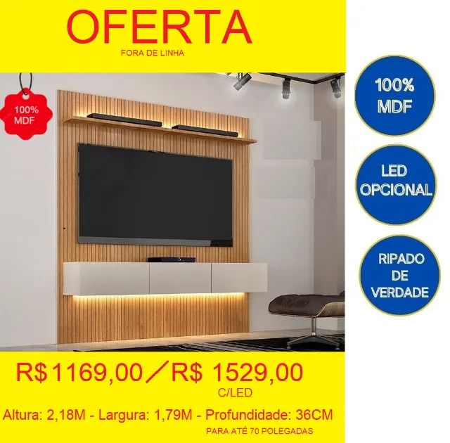 painel  - com led - curitiba - ofertão - compre e receba em 72 horas