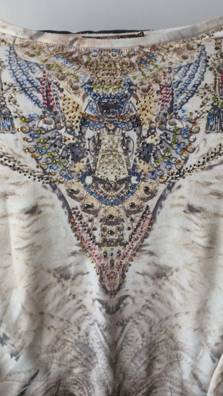 Blusa malha manga longa  - Foto 2
