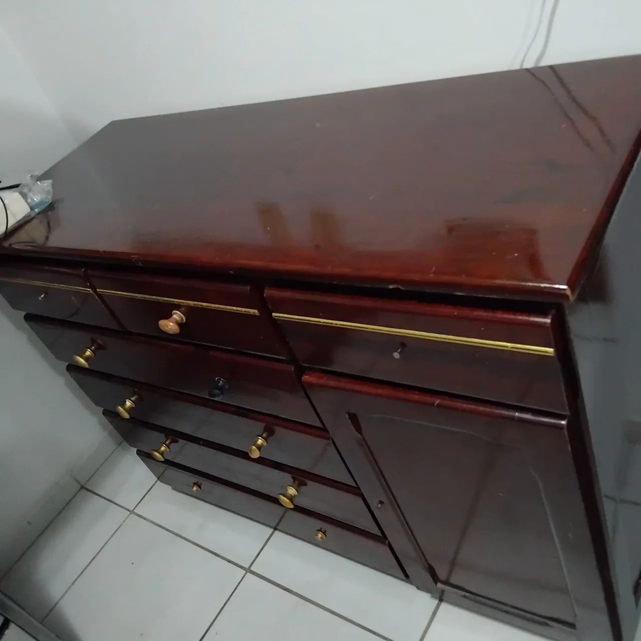 Vendo comoda sapateira 6 gavetas - Foto 2
