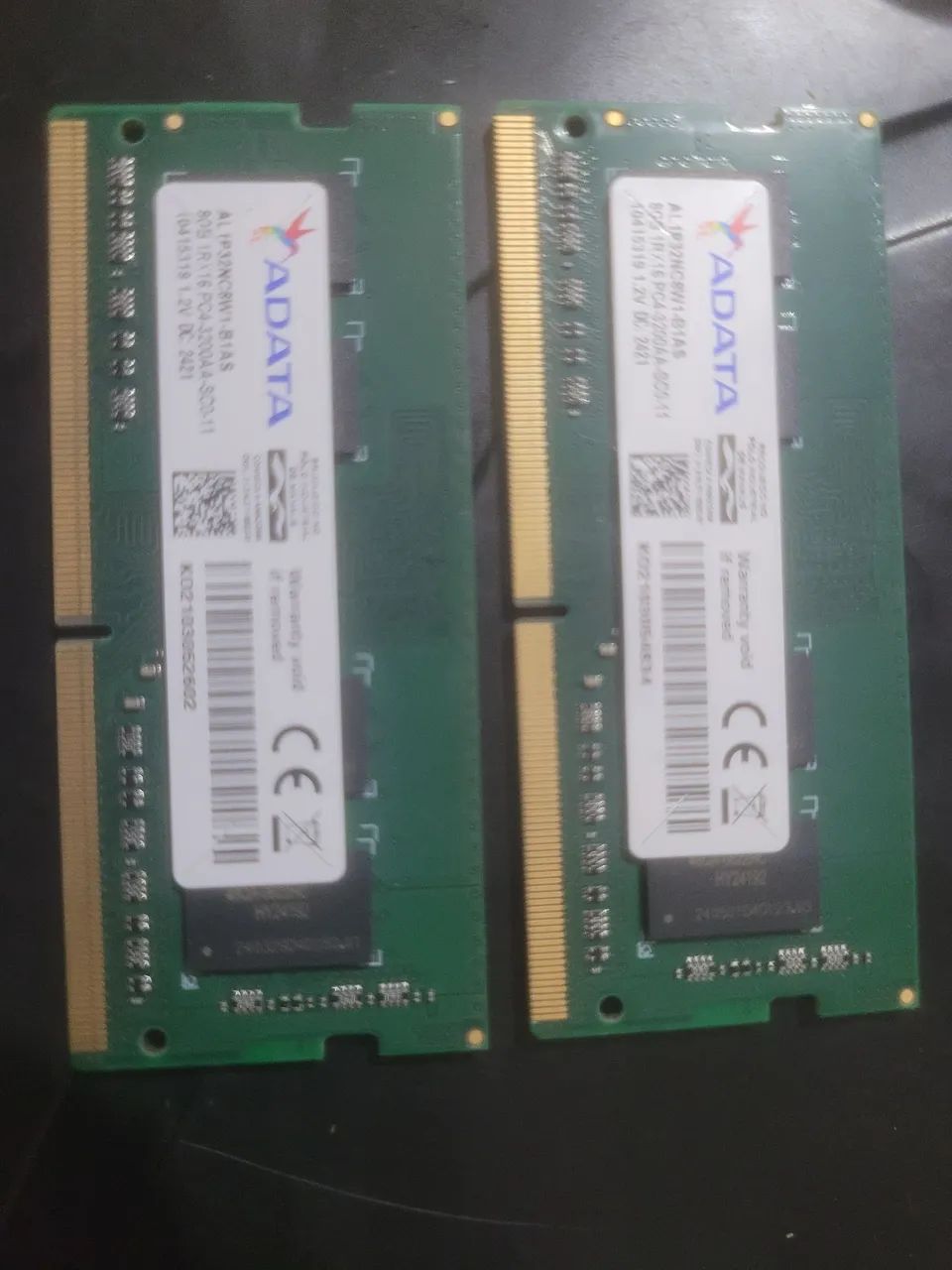 Memoria DDR4 notebook 2x8gb 3200 