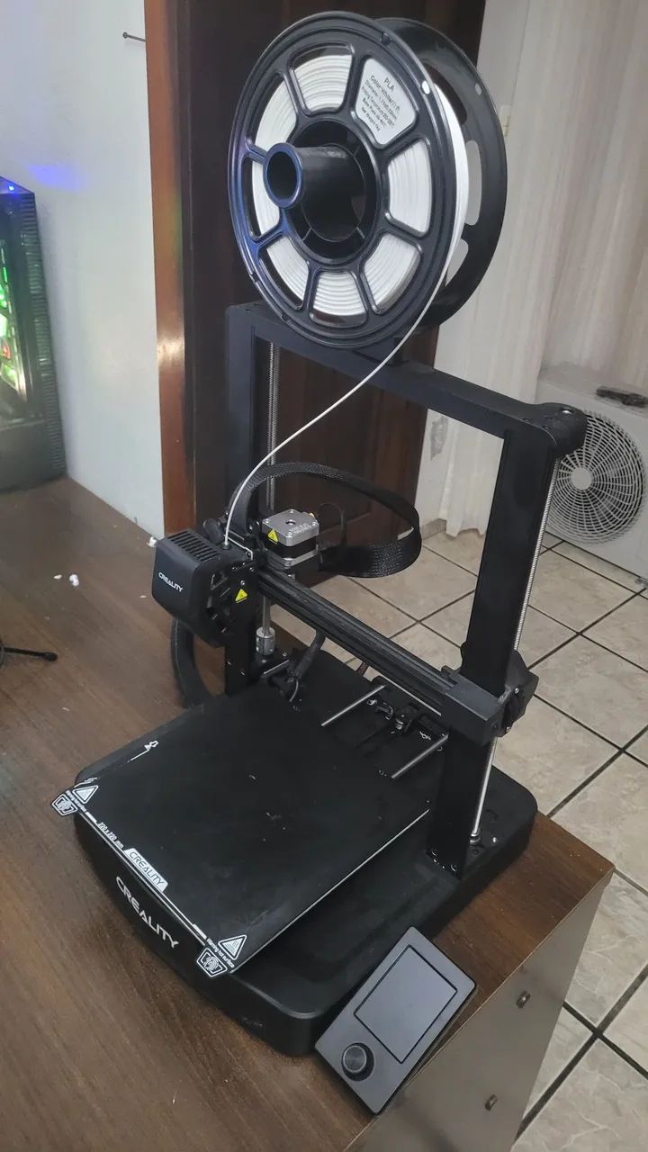 IMPRESSORA 3D V3 SE + FILAMENTO BRANCO - Foto 2