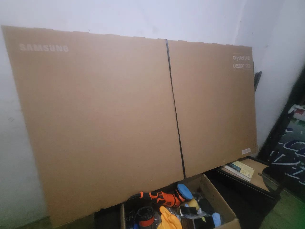 Caixa de tv samsung 70 polegadas 