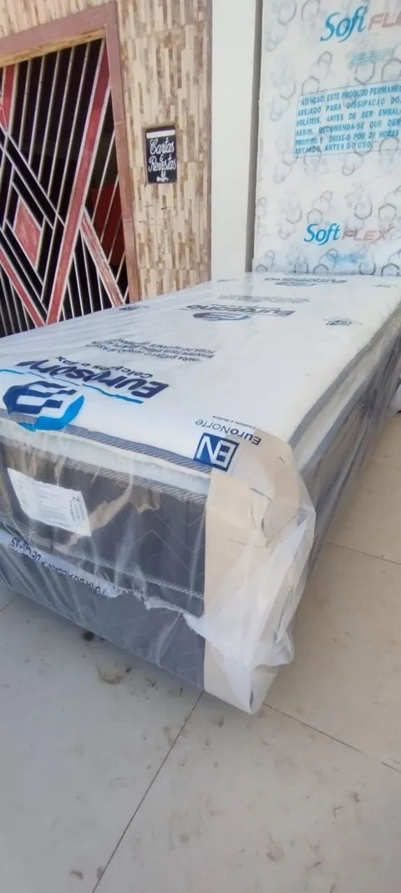 Unibox solteiro Diamond Com espuma Premium