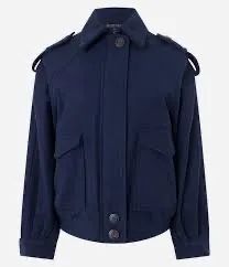 Jaqueta bomber azul marinho - Foto 2