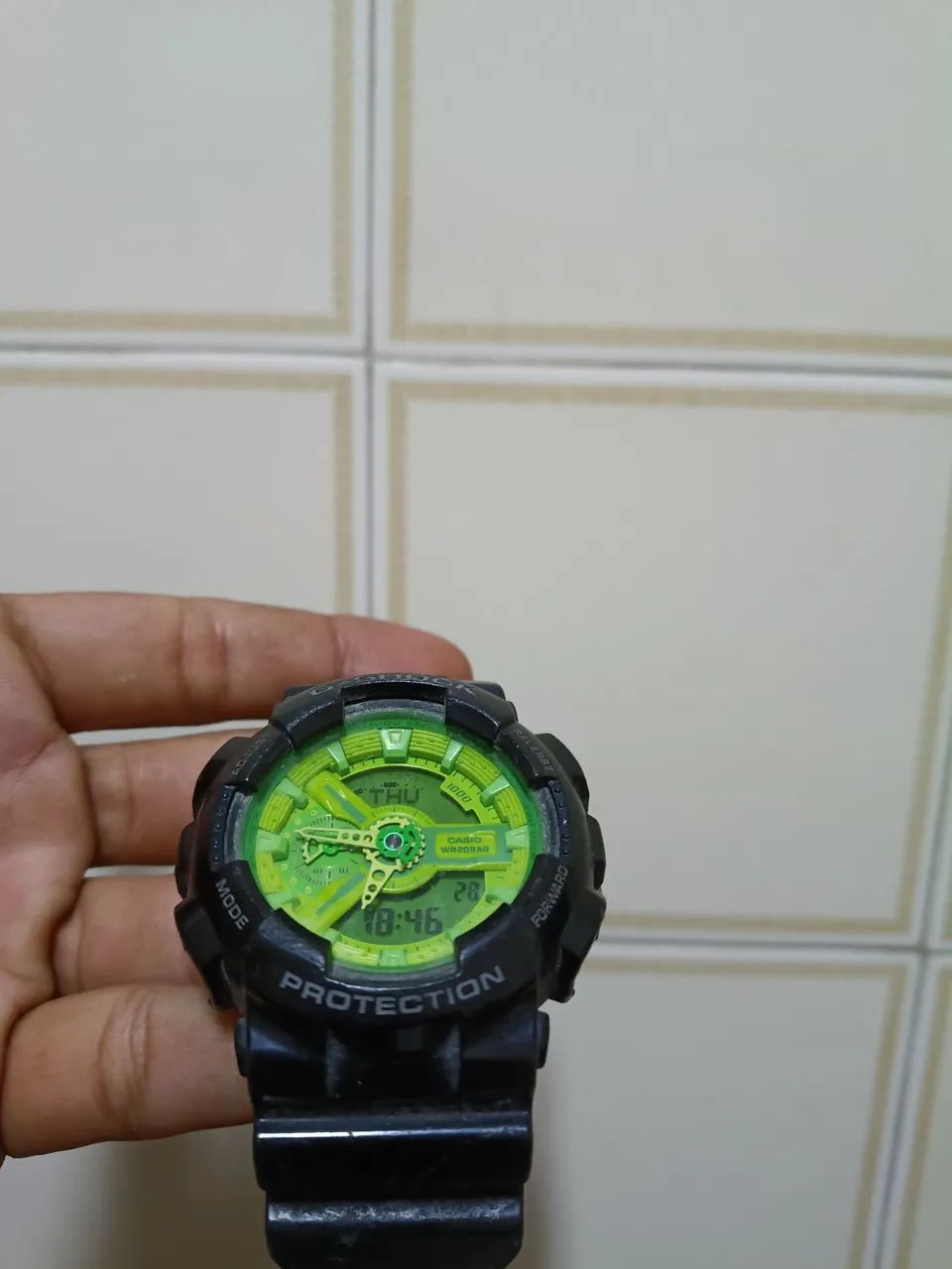 G-Shock GA-110 fundo verde - Foto 2