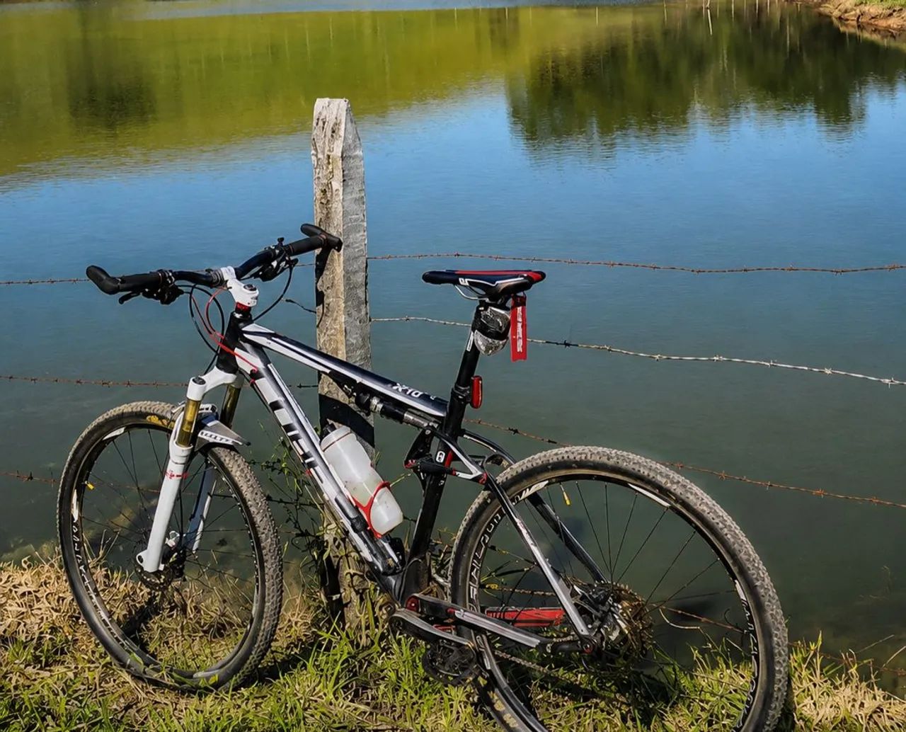 Quadro Cube Ams 120 Full Suspension Shock Fox Float CTD ! Aro 29 (Alumínio) - Foto 3