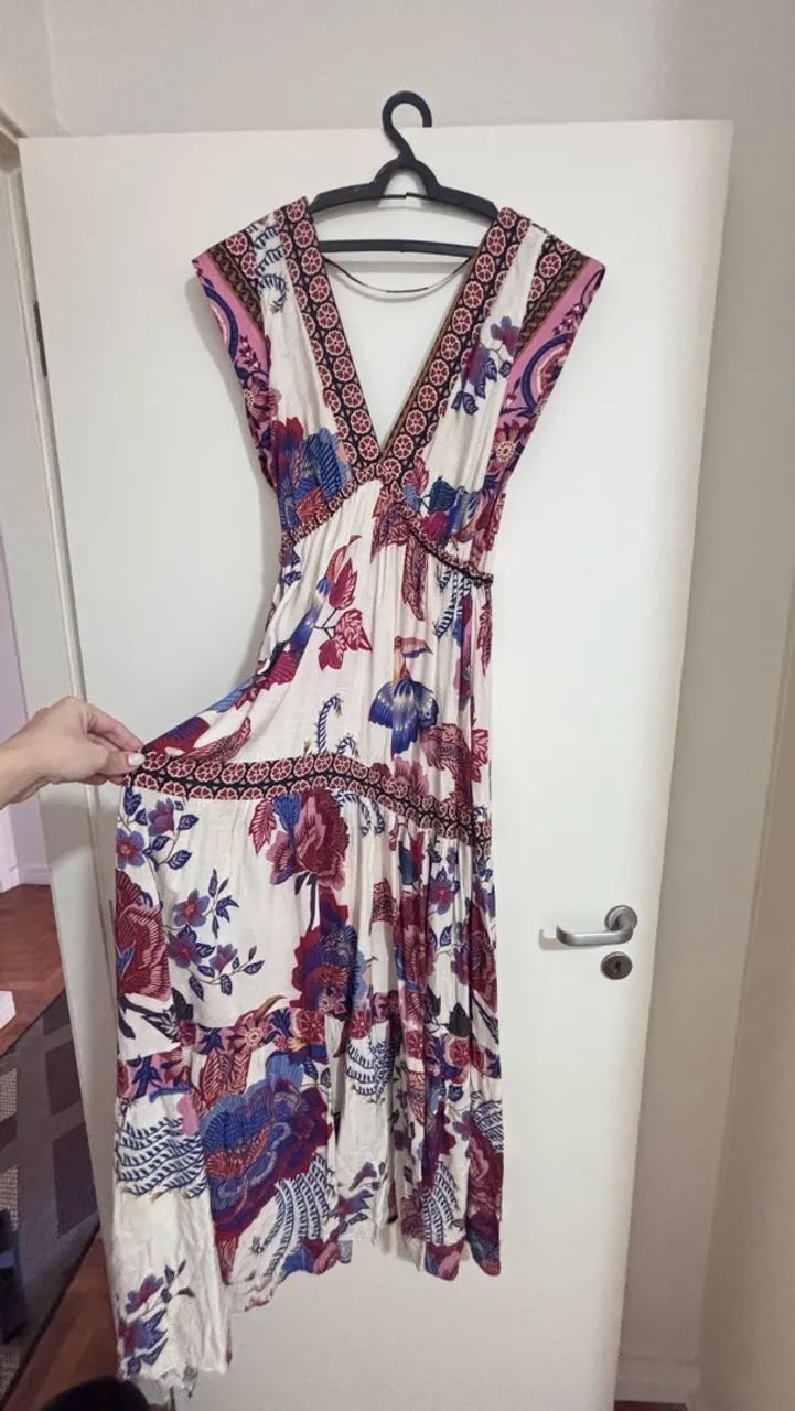 Vestido Cropped Estampado Bohoflor  - Foto 2