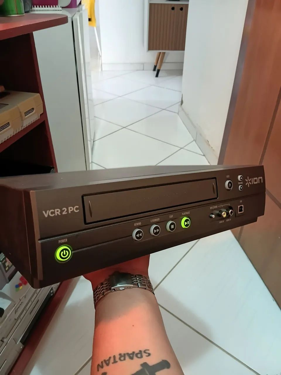 Vídeo cassete ion 