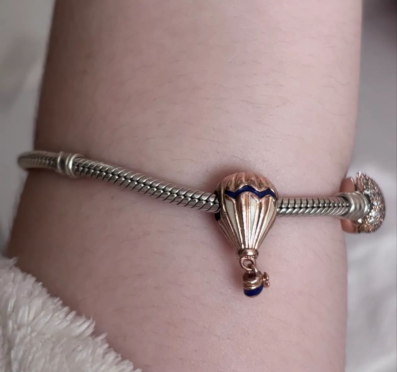 Charm Pandora balão rose