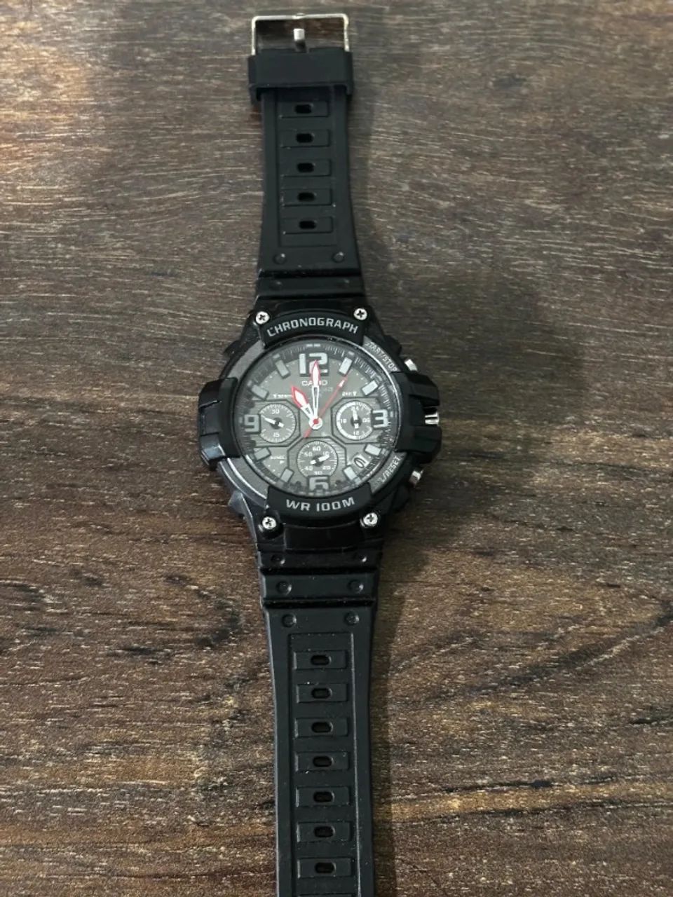 Relógio Casio Chronograph WR 100M - Foto 2