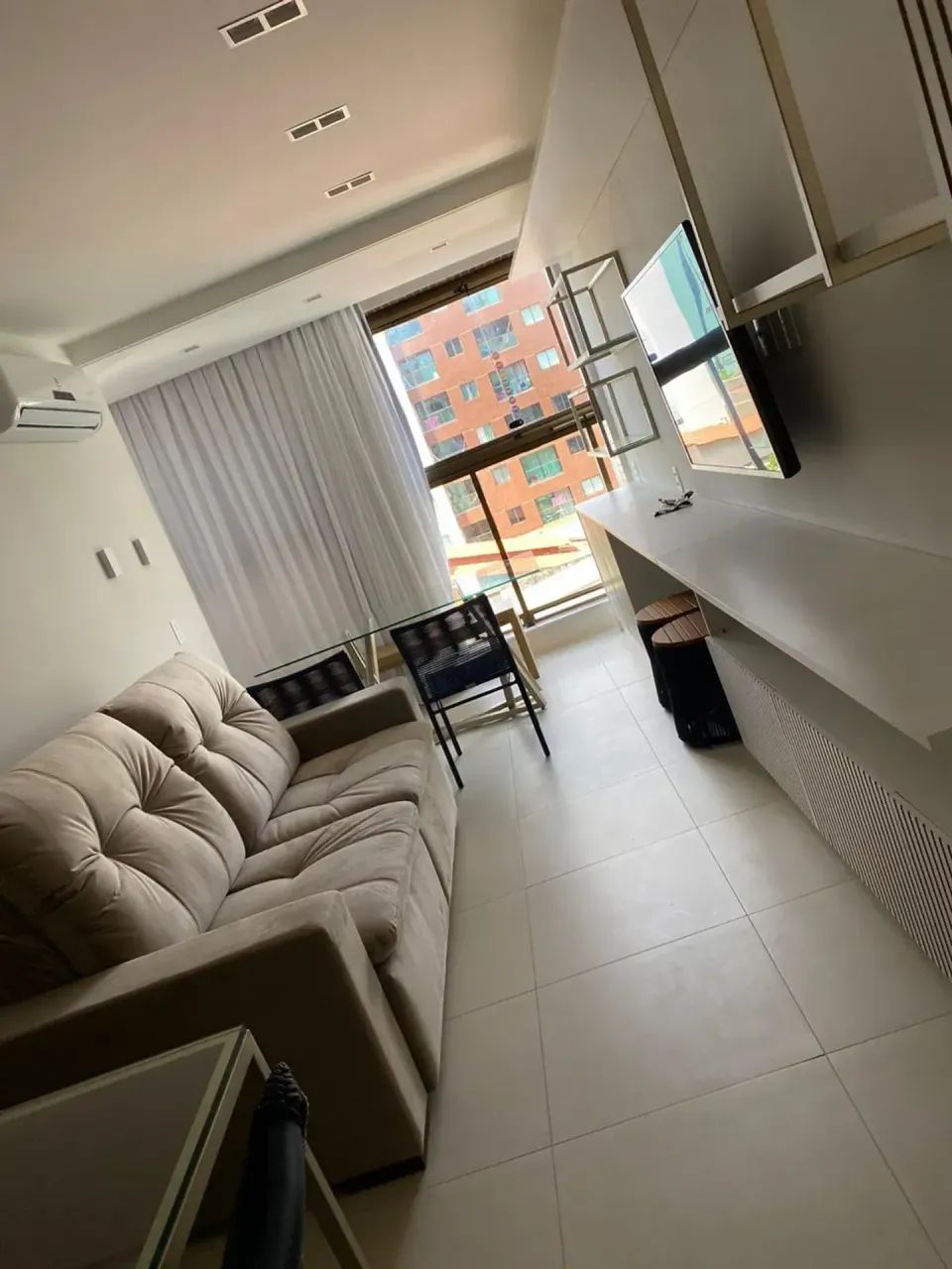 Alugo lindo apto mobiliado no Cabo Branco - Foto 4