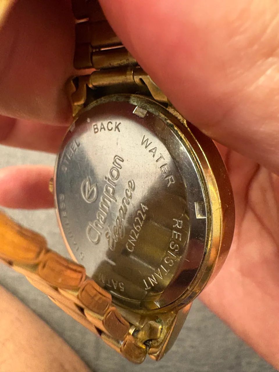 CHAMPION ELEGANCE feminino dourado - Foto 4