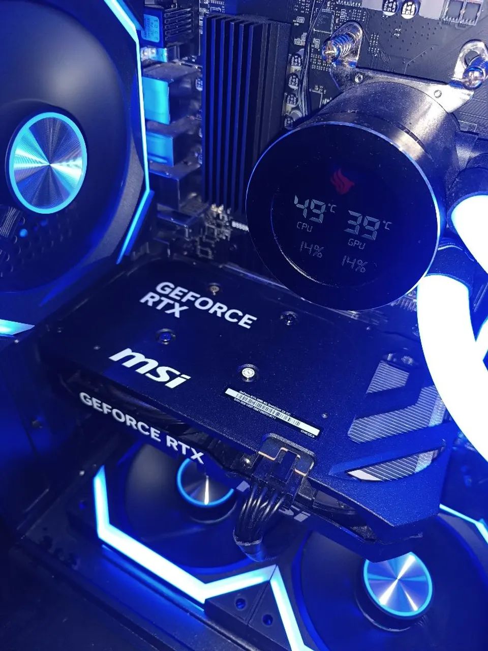 PLACA DE VIDEO RTX5060 SHADOW OC 2X 8GB  - Foto 3