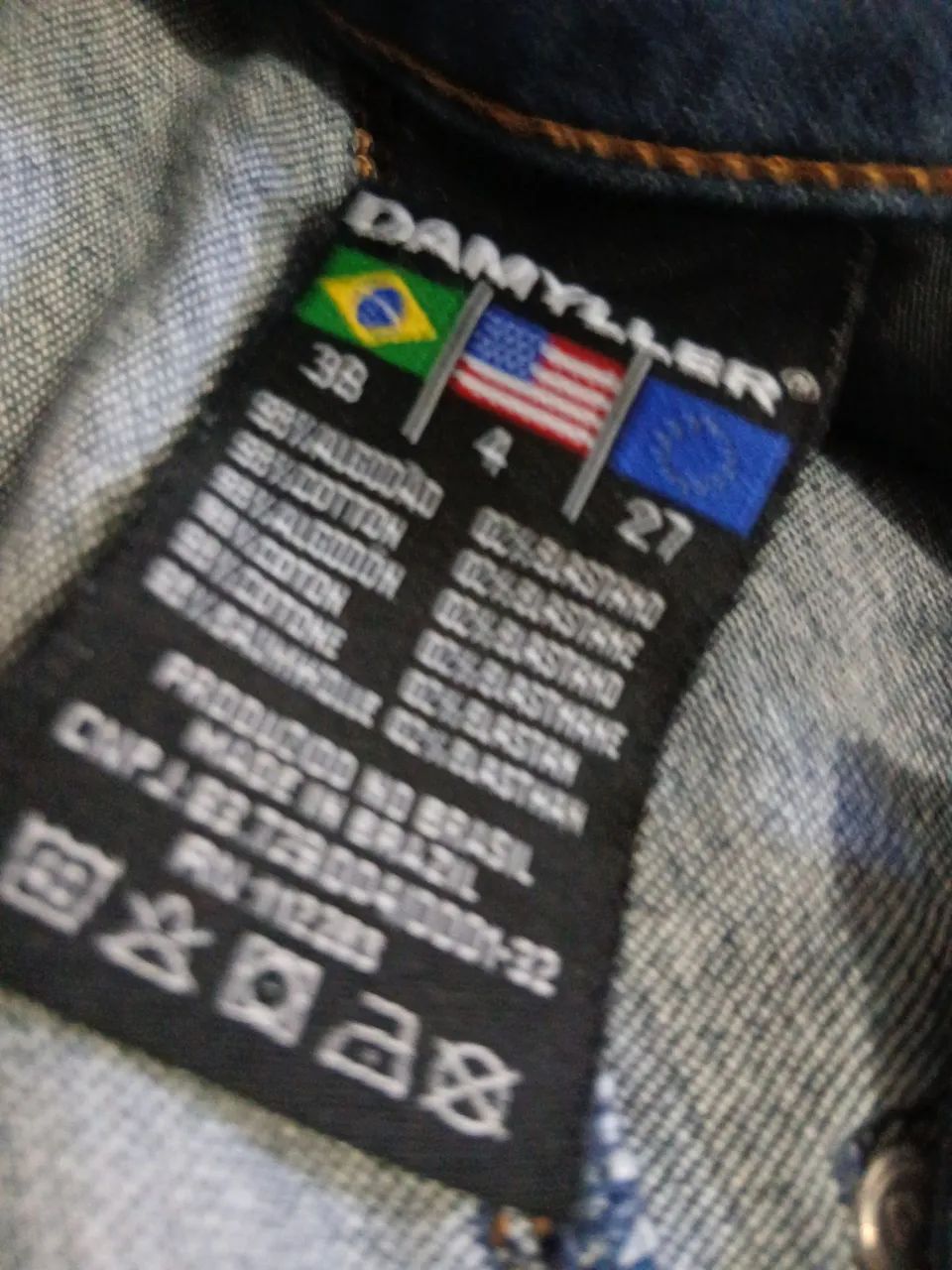 Calça jeans feminina damylier  - Foto 3
