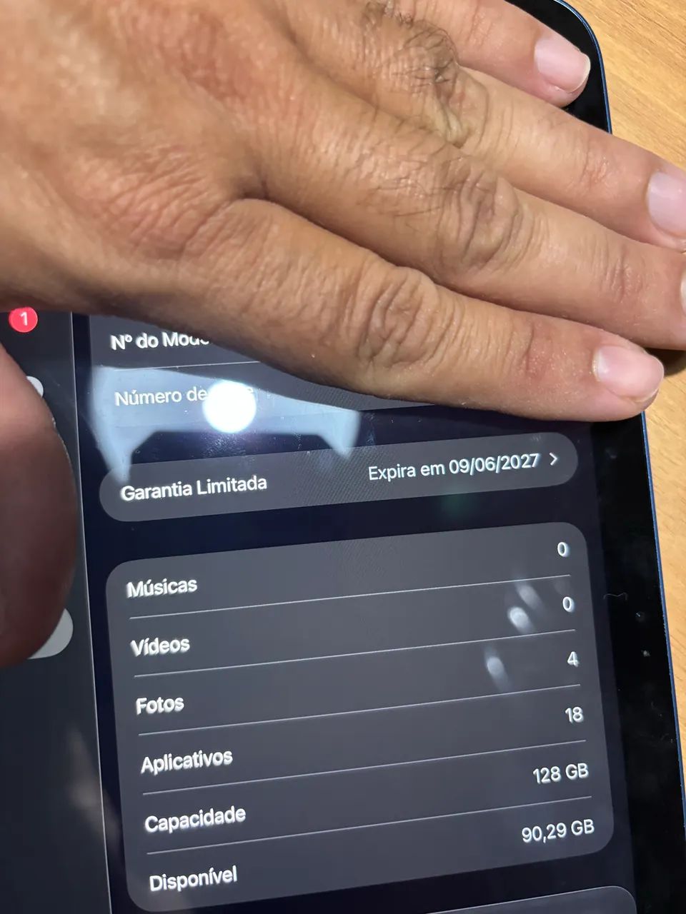 iPad a16 128gb + capa com teclado - poucas horas de uso - Foto 5
