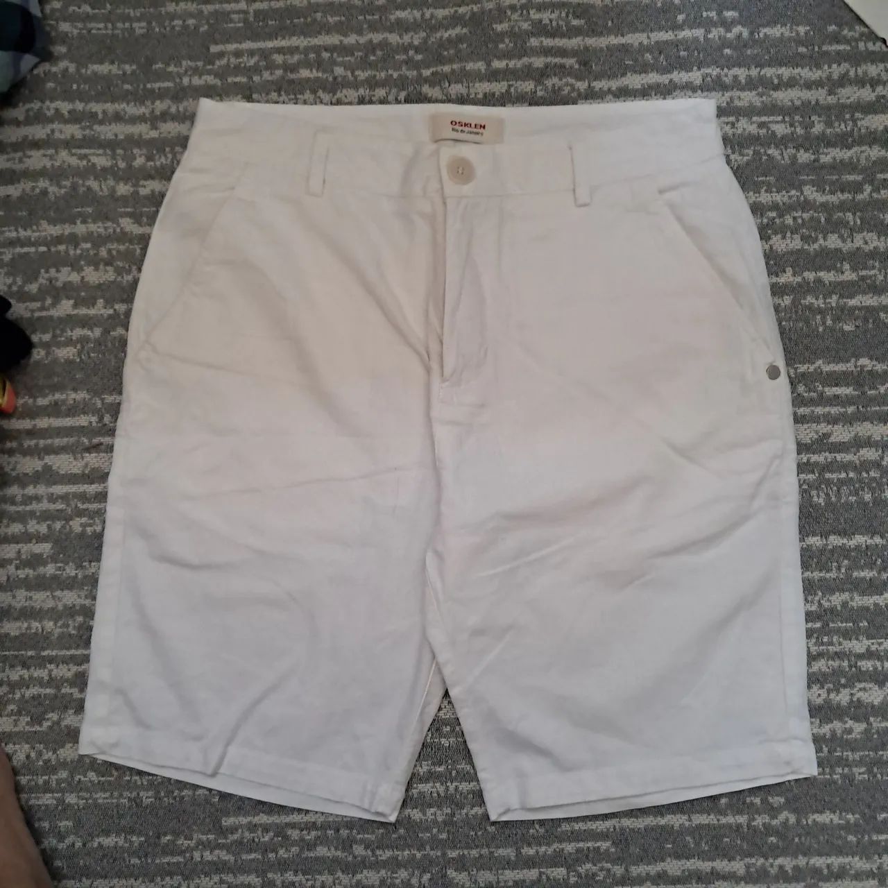 OSKLEN bermuda linho 38 - Foto 2