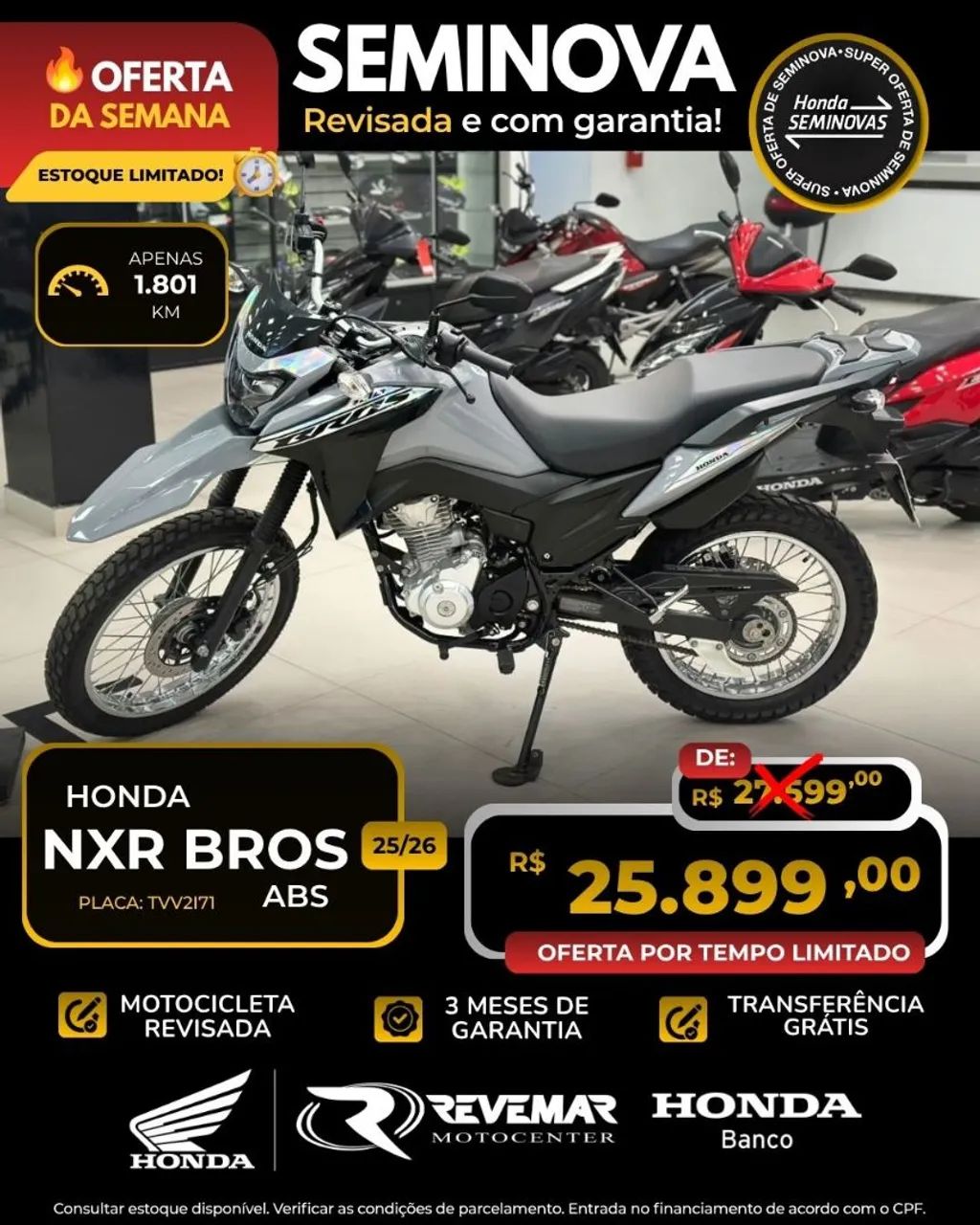 Seminovas Revemar Motocenter  - Foto 2