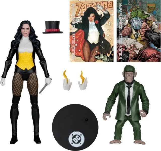 Zatanna Detective Chimp Mcfarlane Toys DC - Lacrado - Foto 2