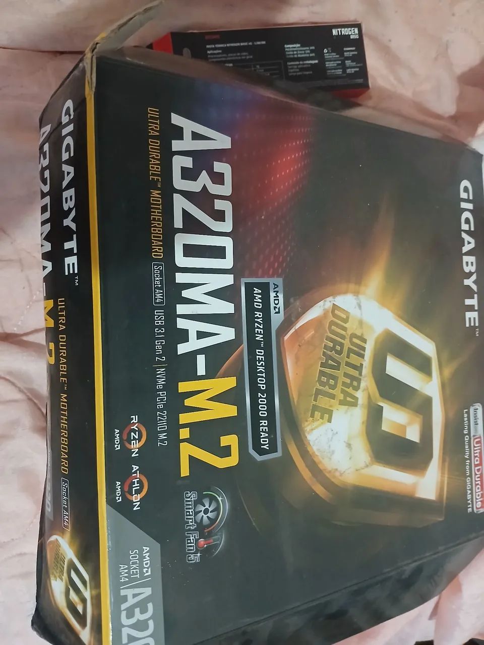 Placa mãe gigabyte a320ma - m.2