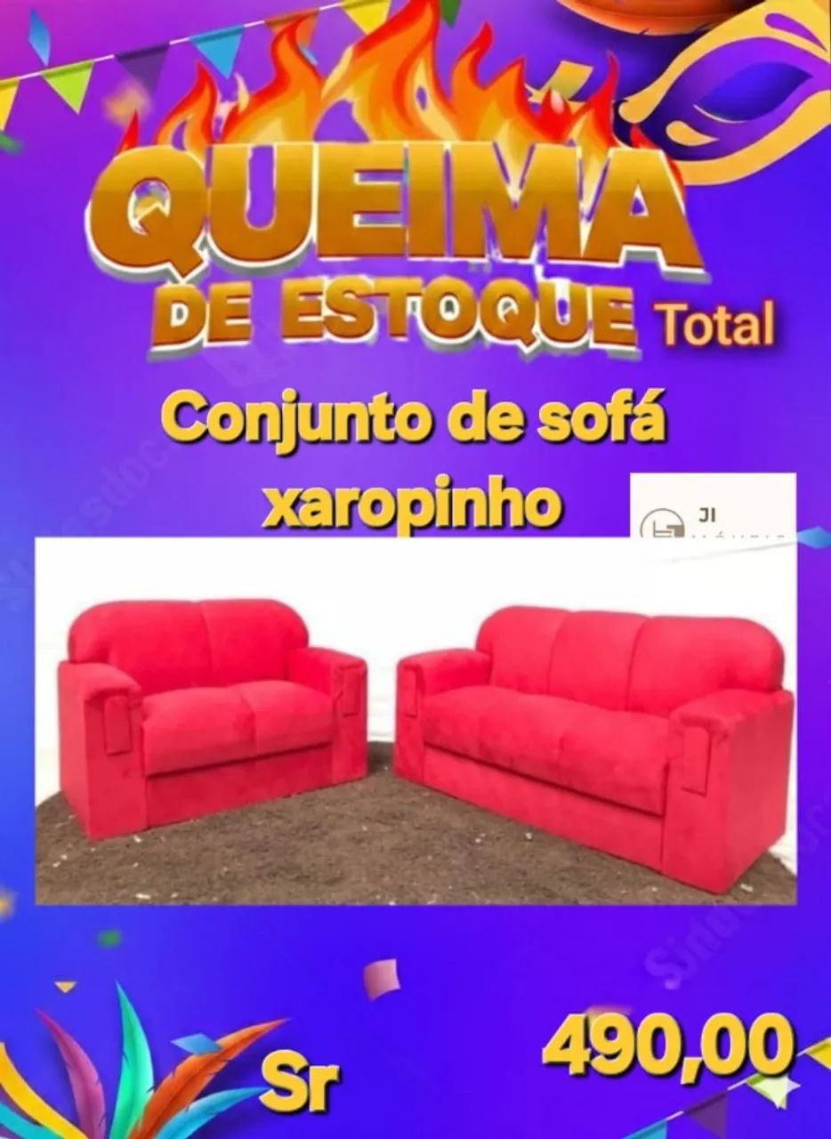 Sofá 2 e 3 lugares  - Foto 2