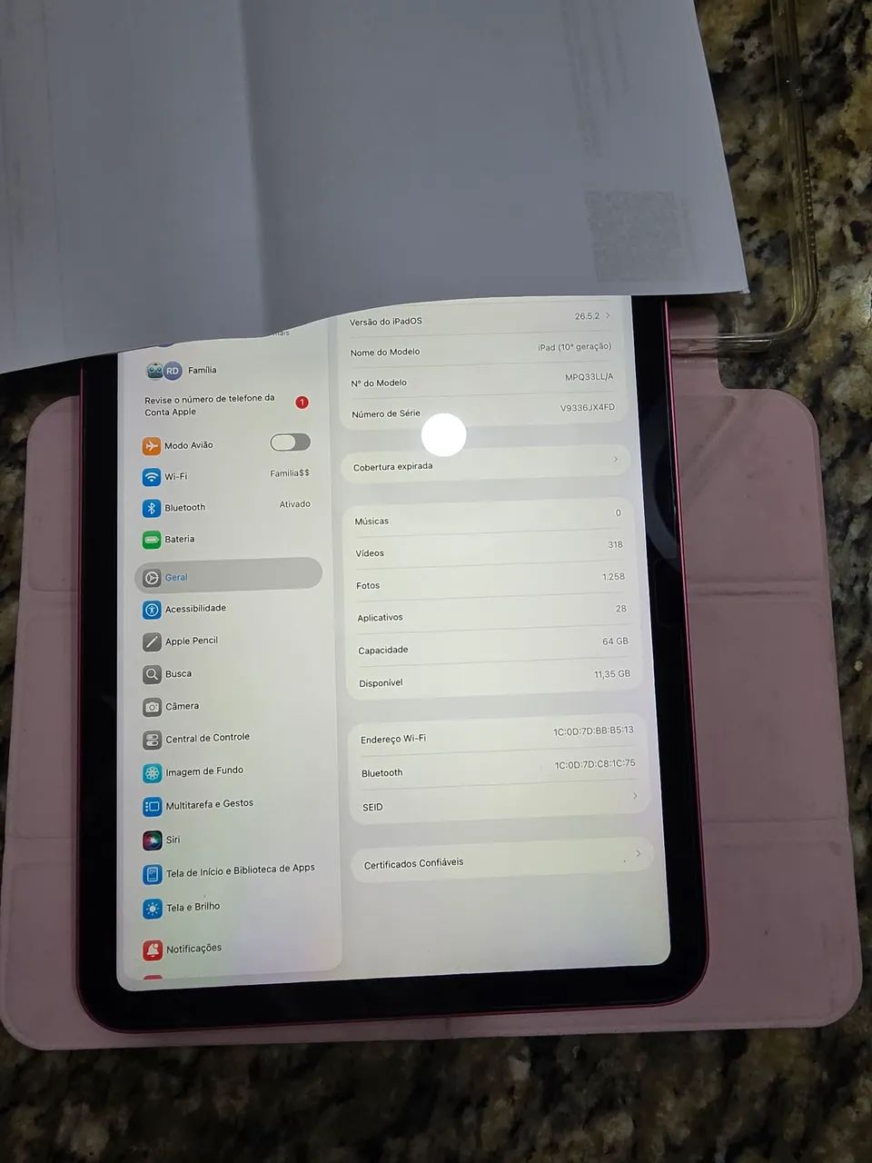 IPAD 11 - 64GB ROSA - Foto 3