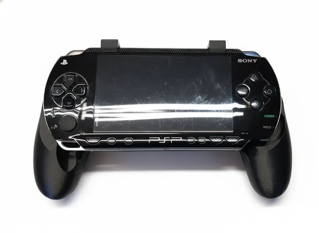 Grip Ergonômico com Alças Compatível com PSP 1000 - Foto 2