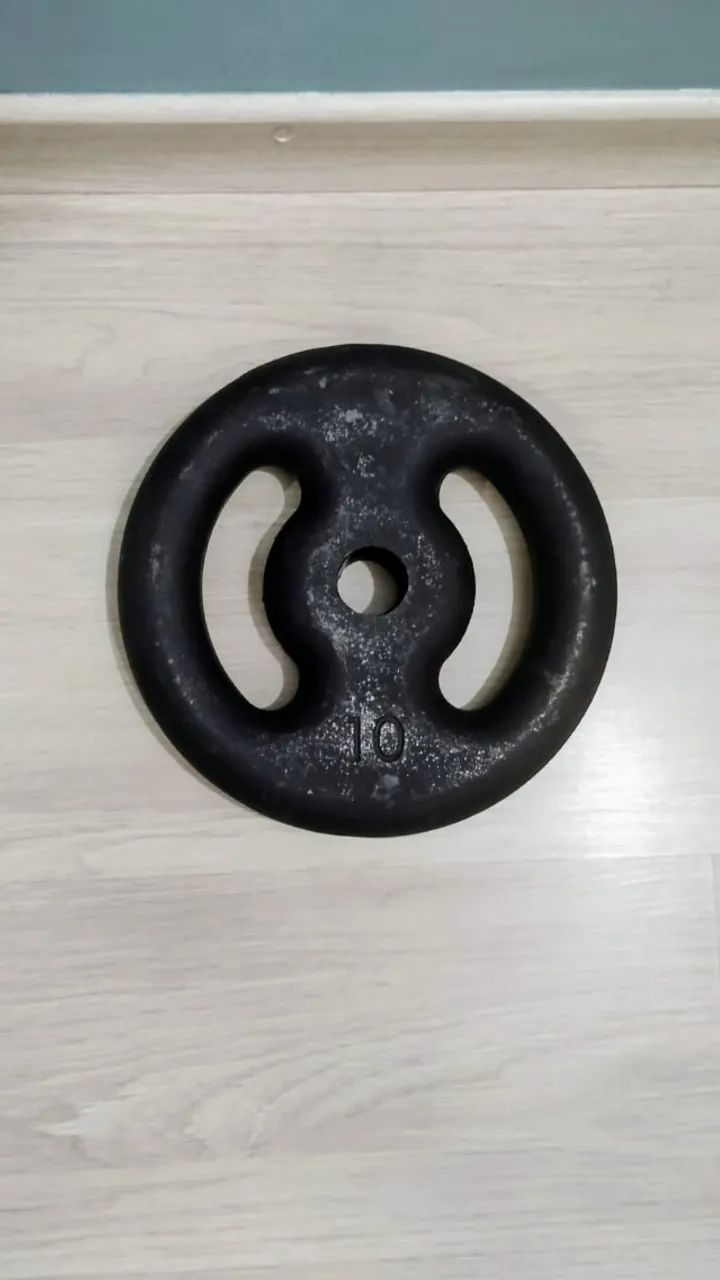 Anilha de ferro 10Kg - Foto 2