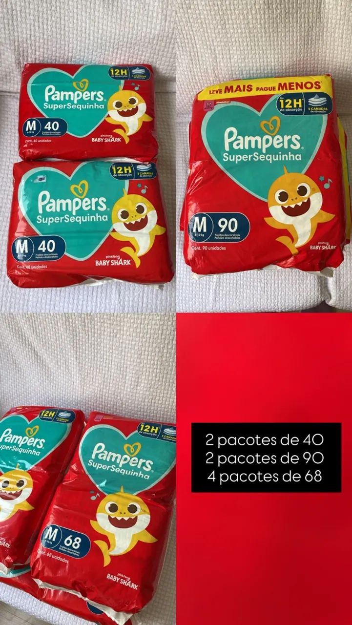 Fralda M da Pampers  - Foto 5