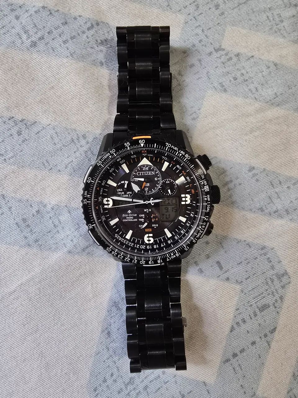Relógio Citizen Skyhawk Eco Drive - Foto 3