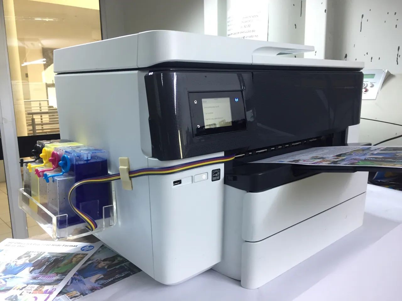 Instalações de BULK INK em vários formatos 