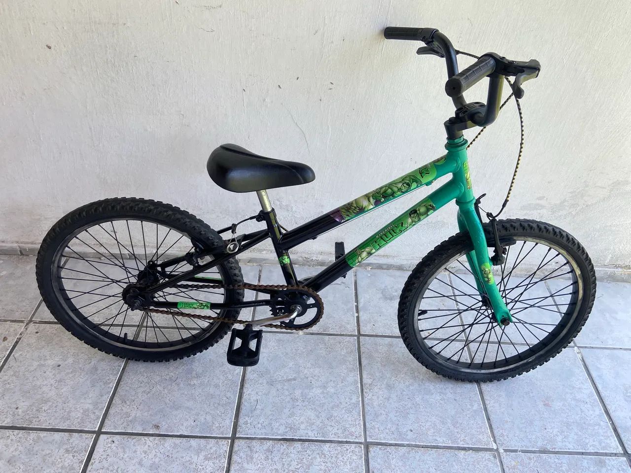 Bicicleta Infantil aro 20 do Hulk 