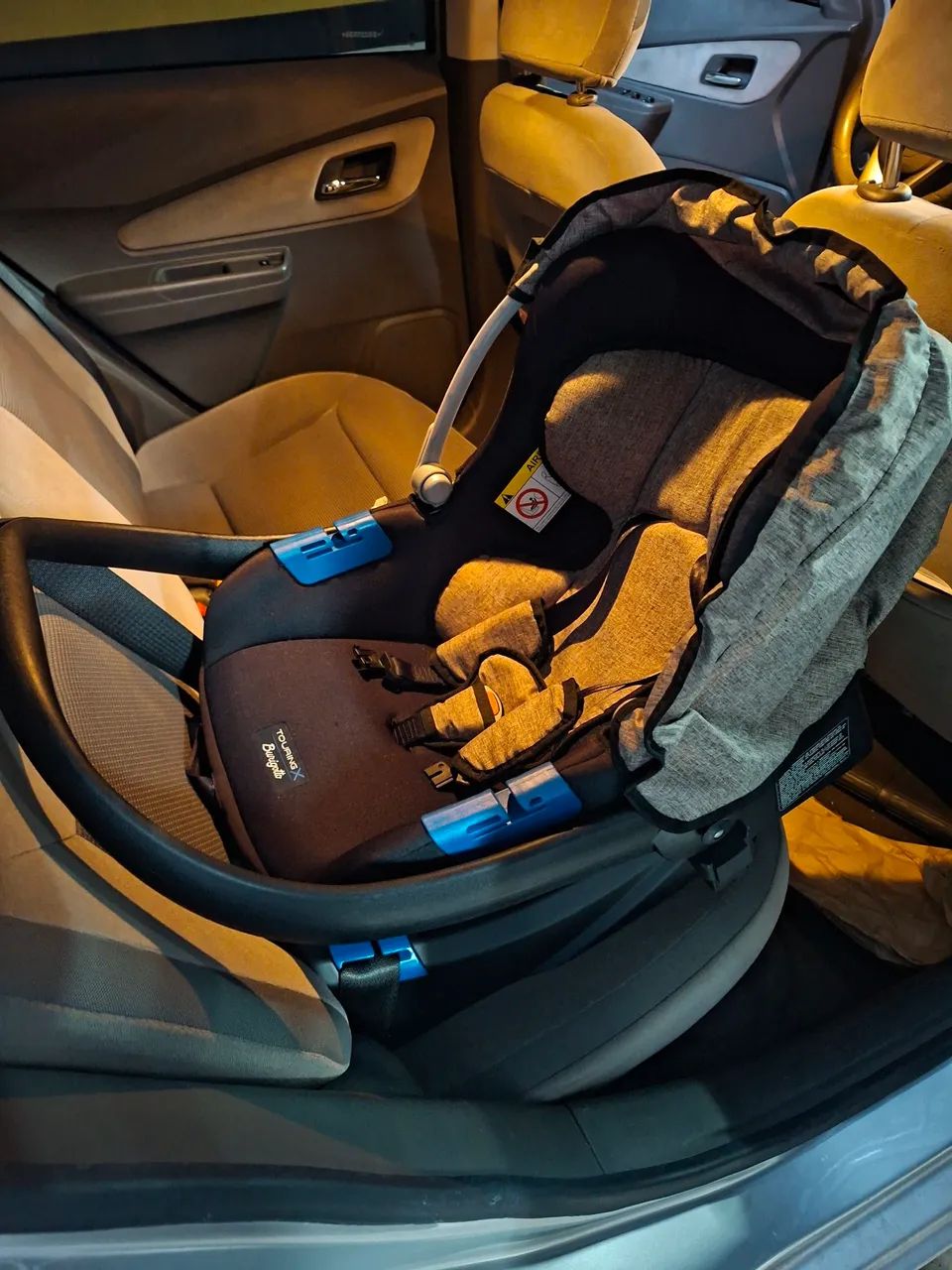 Carrinho moises e Bebê Conforto Burigotto  - Foto 6