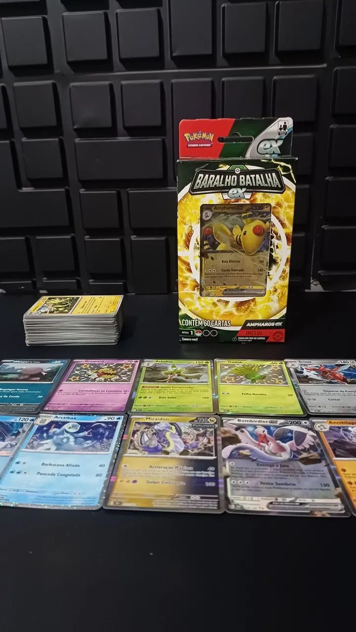 Deck de batalha pokemon+ 105 cards  - Foto 5