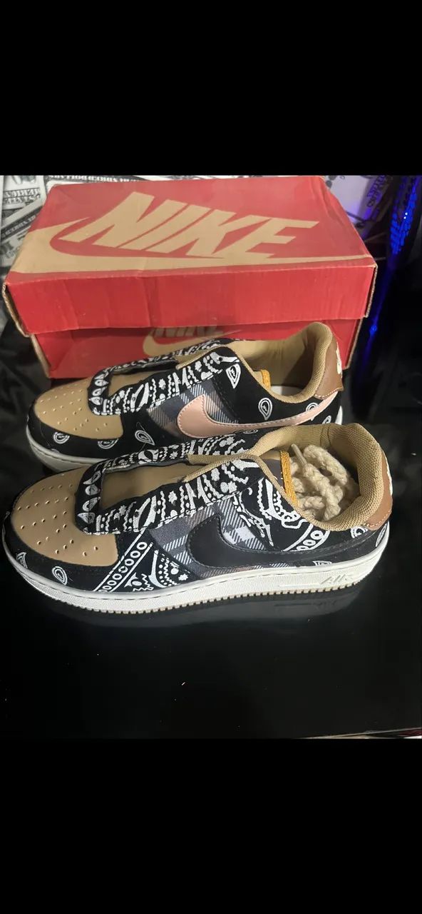 Tênis Travis Scot Nike pra vender hoje
