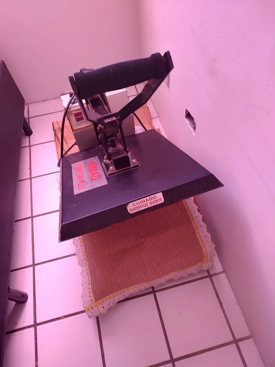 Máquina de estampar 