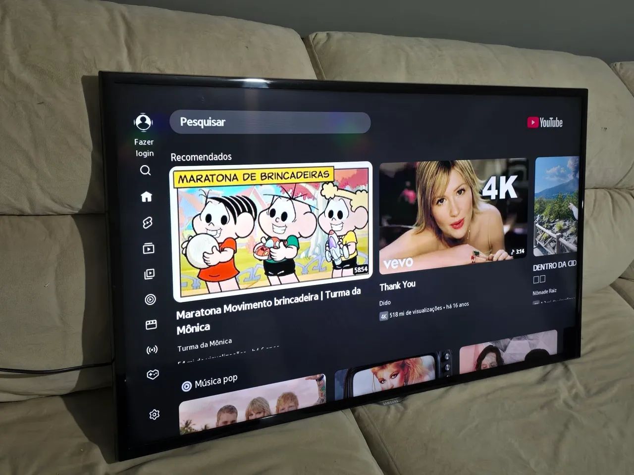 Smart tv 46 Samsung ( Não tem Netflix)