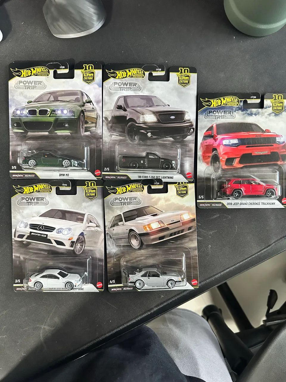 Hot wheels premium set power trip completo