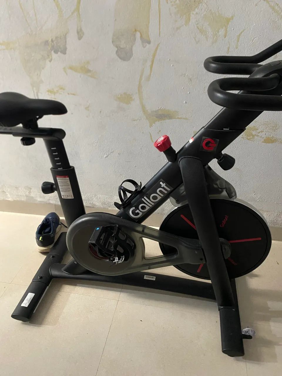 Bicicleta Ergométrica Spinning Gallant Connect Max Magnética Bluetooth