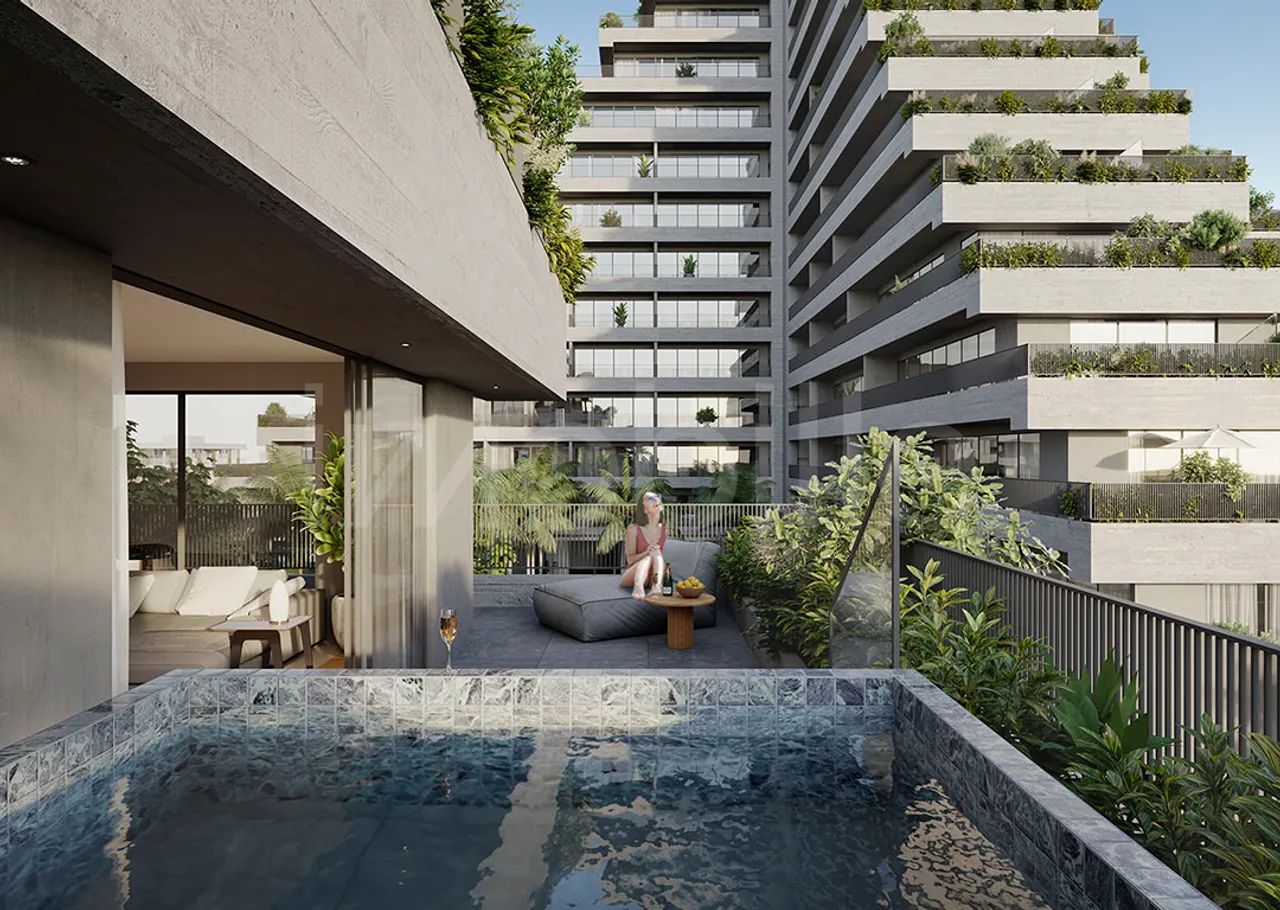 Apartamento com piscina privativa no Edifício Vértice em Porto Belo. - Foto 5