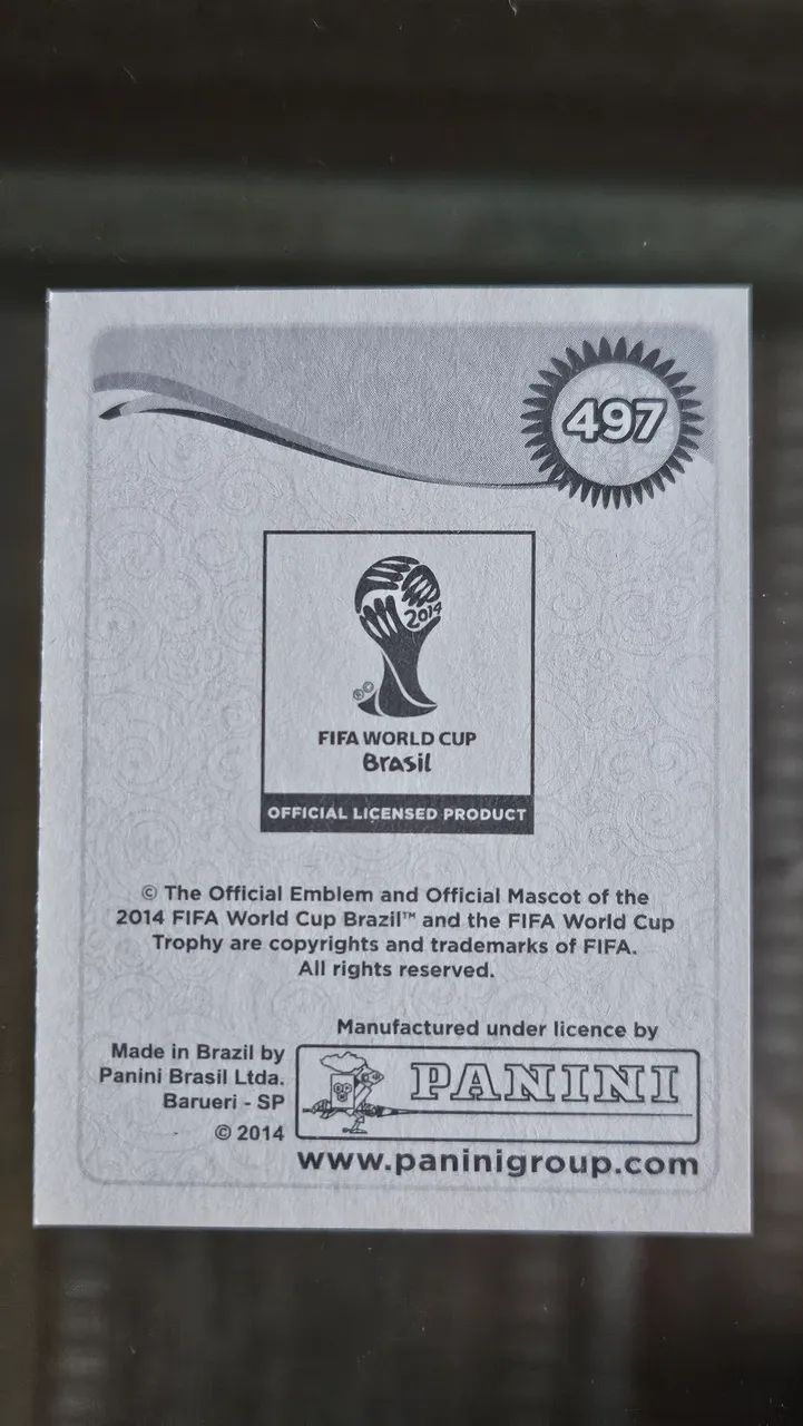 Figurinha Panini Copa 2014 Schweinsteiger - Foto 2