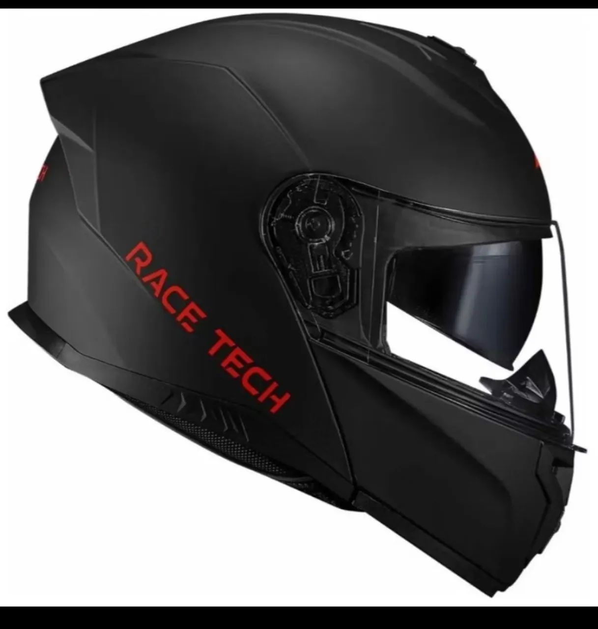 Capacete Race tech com óculos  - Foto 2